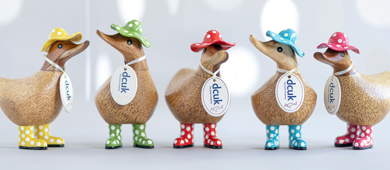 Duckys Spotty Hat & Boots