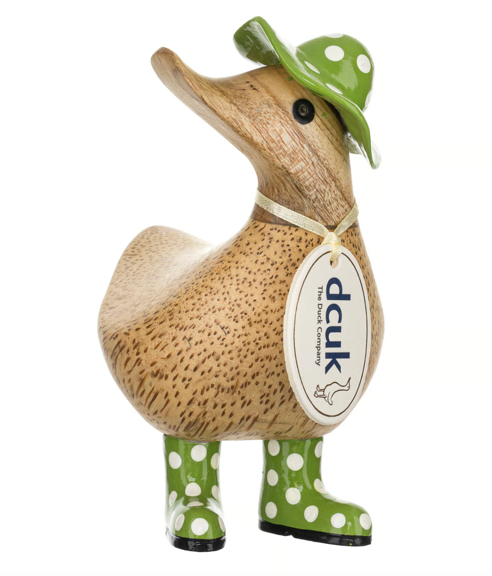 Duckys Spotty Hat & Boots