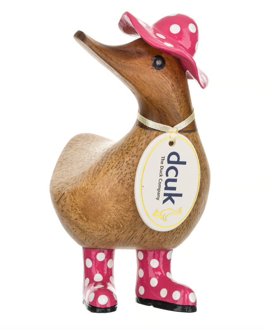 Duckys Spotty Hat & Boots