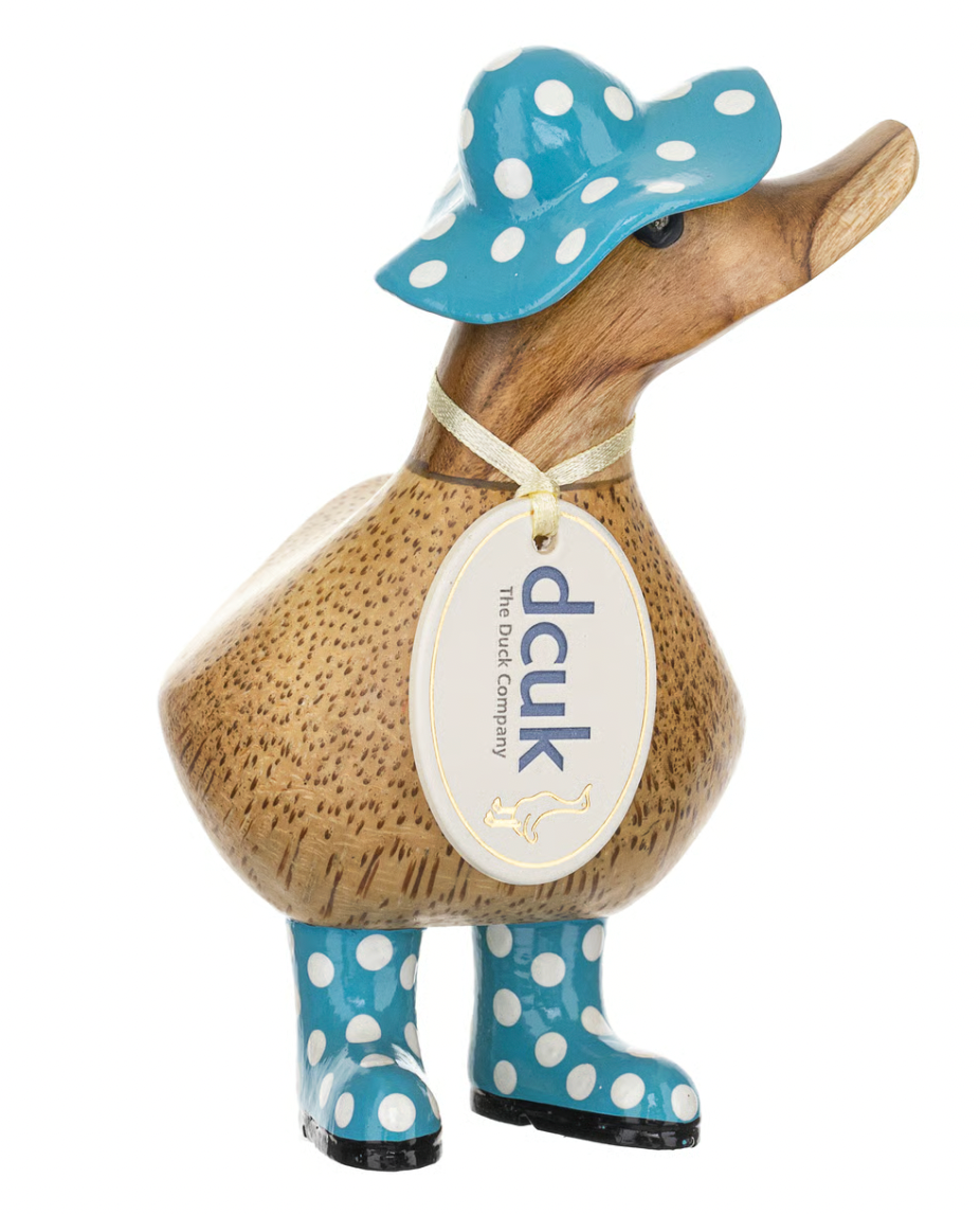 Duckys Spotty Hat & Boots