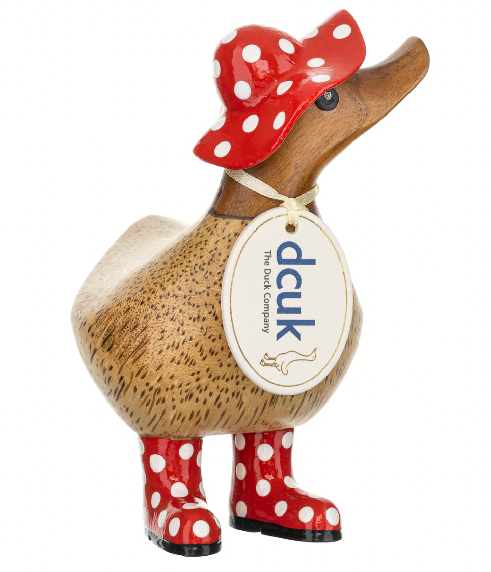 Duckys Spotty Hat & Boots