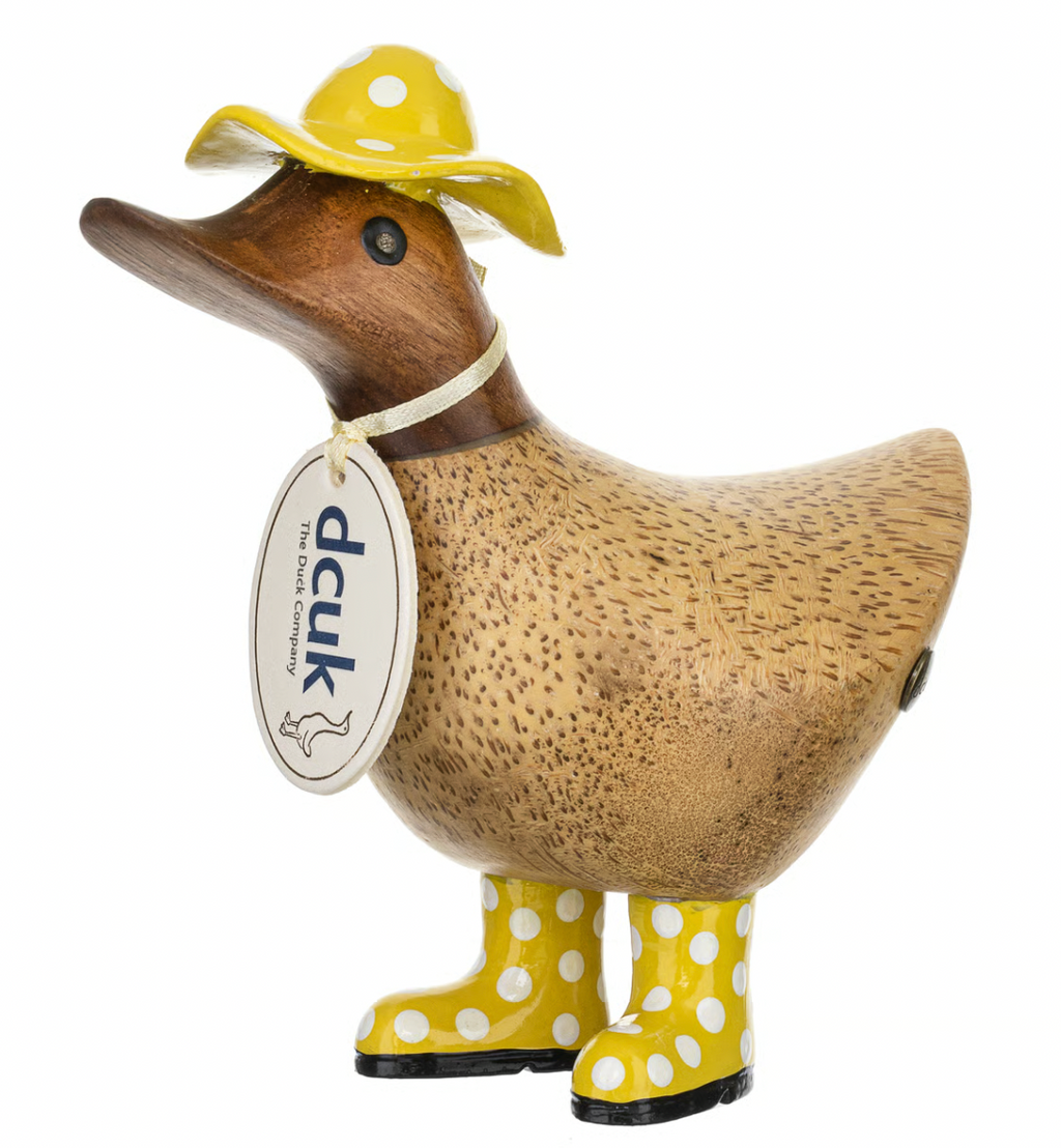 Duckys Spotty Hat & Boots