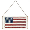 American Vintage Flag Twine Sign