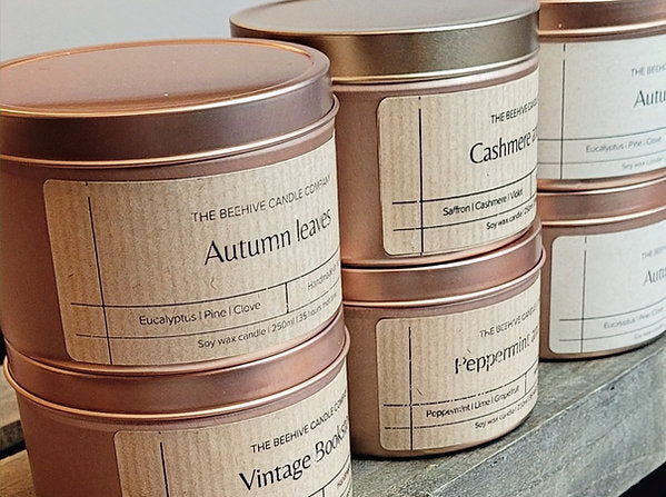 Gold Tin Candle