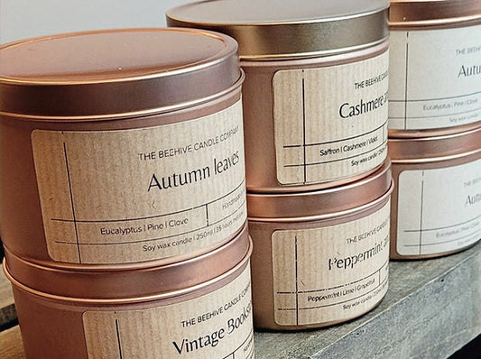 Gold Tin Candle