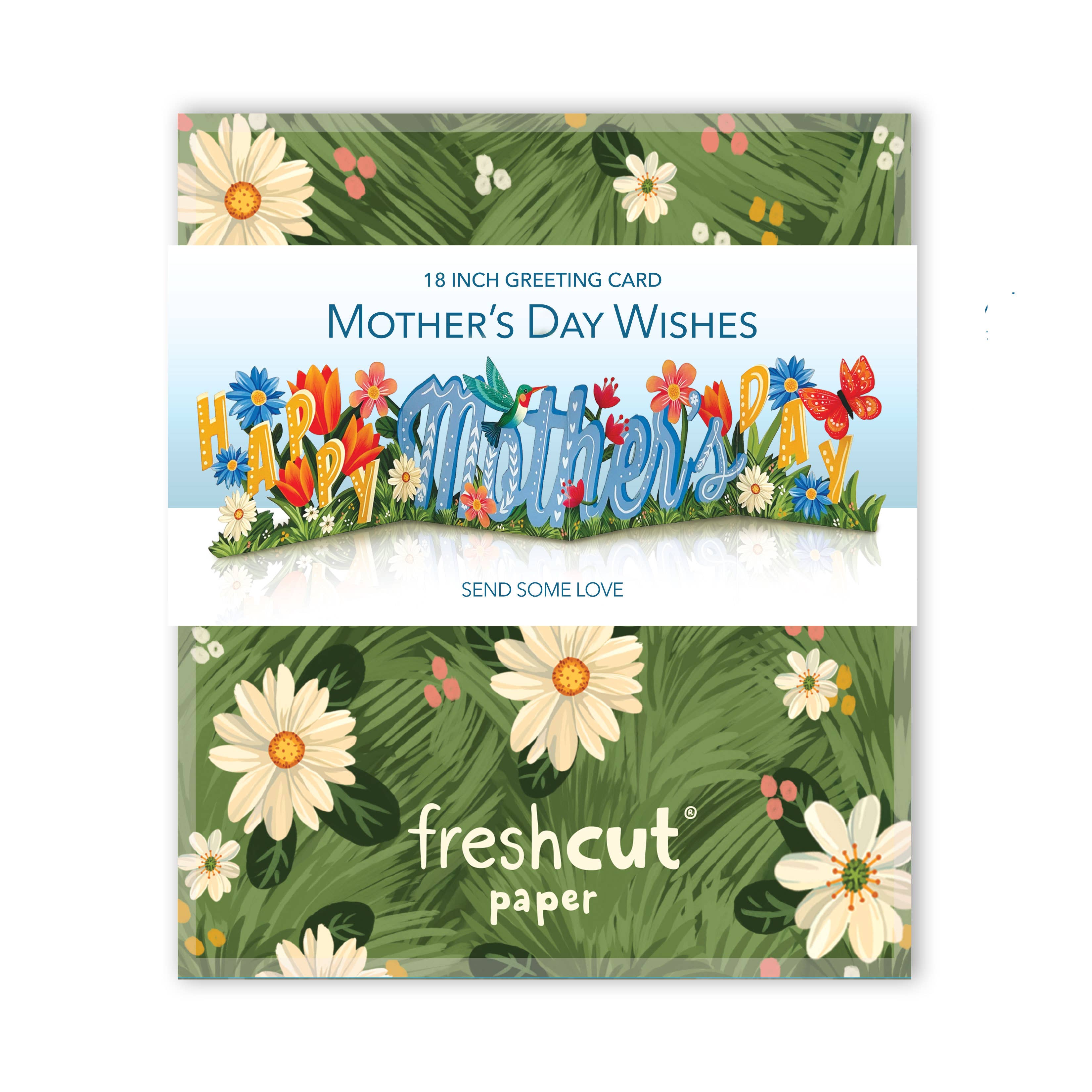 Mother's Day Wishes (10 Accordion Greeting Cards)
