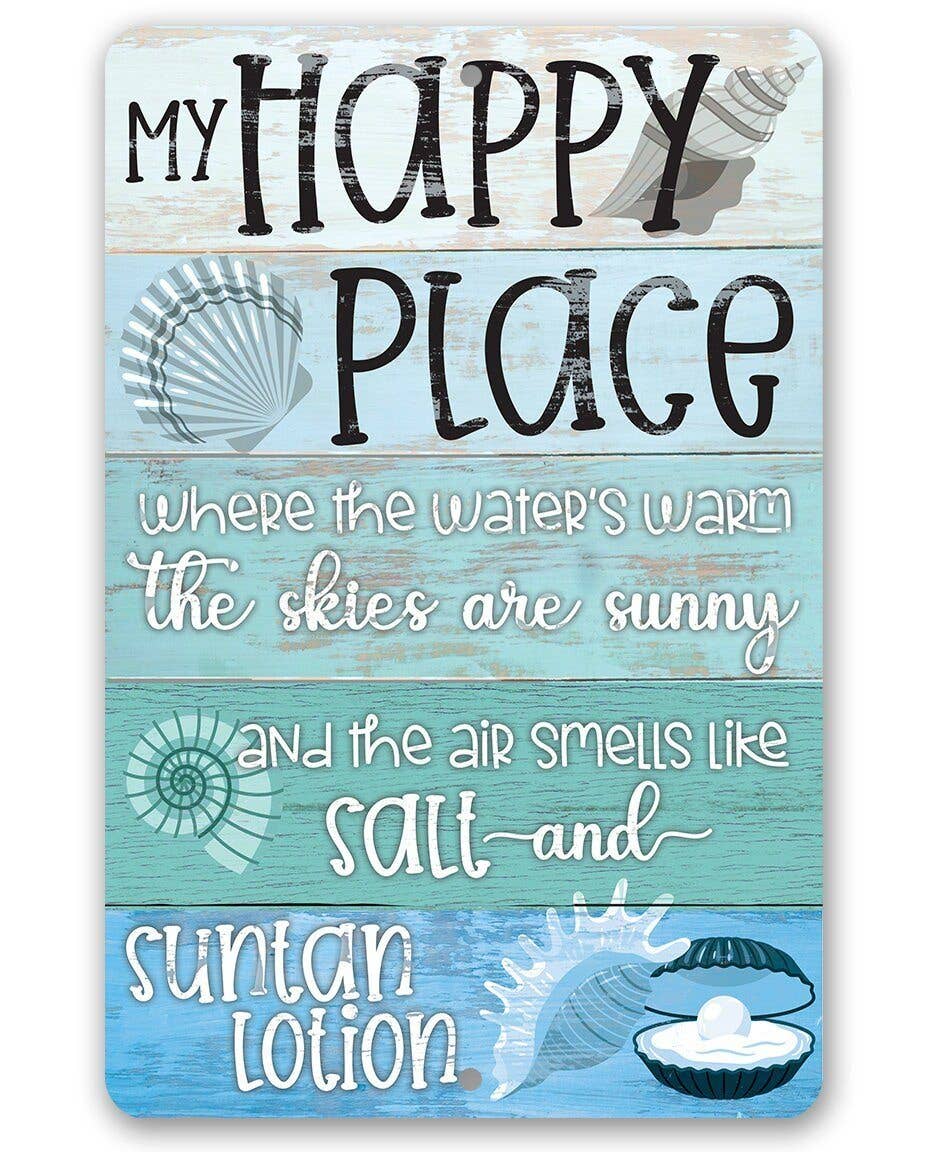 Beach Sign | My Happy Place Beach