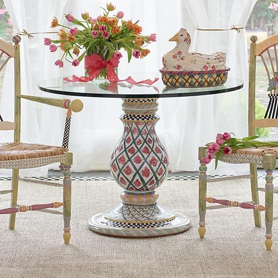 Carousel Pedestal Table Base