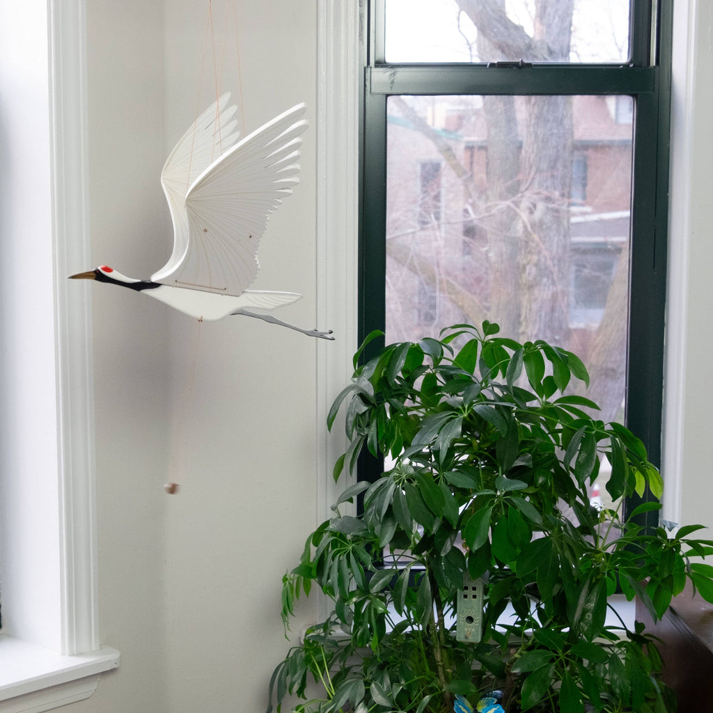 Crane Flying Bird Mobile