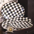 Courtly Check Oval Platter - Large