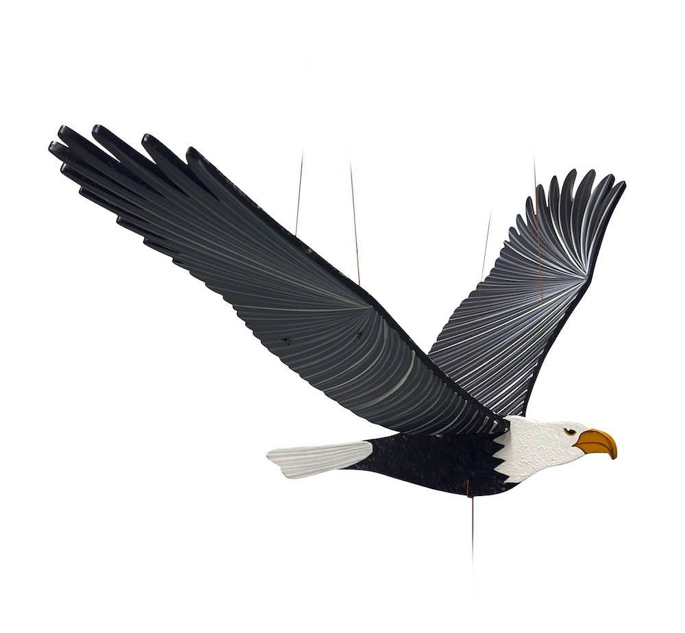 American Bald Eagle BIrd Flying Mobile