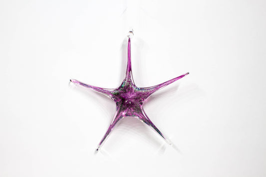 Ornament Star - Amethyst Starry Night Stars
