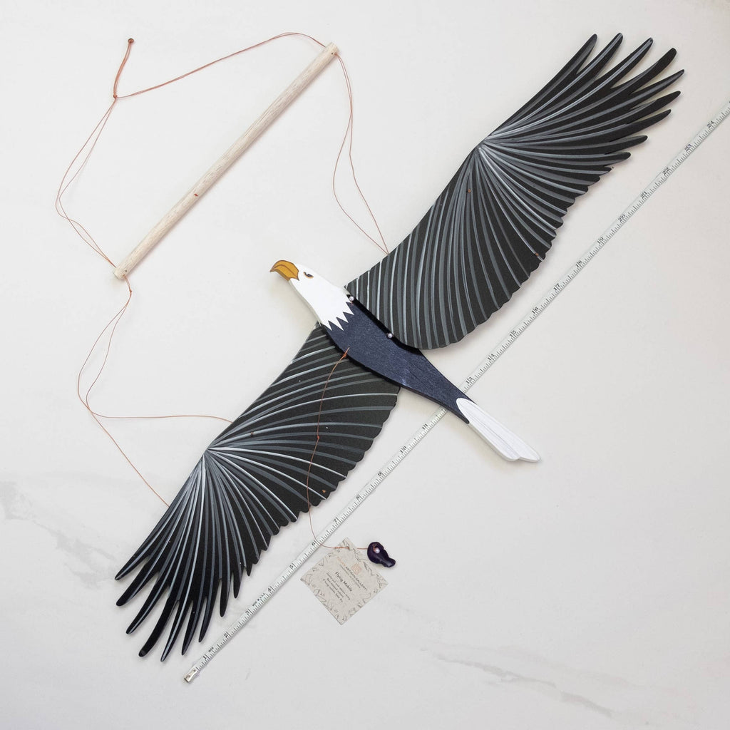American Bald Eagle BIrd Flying Mobile