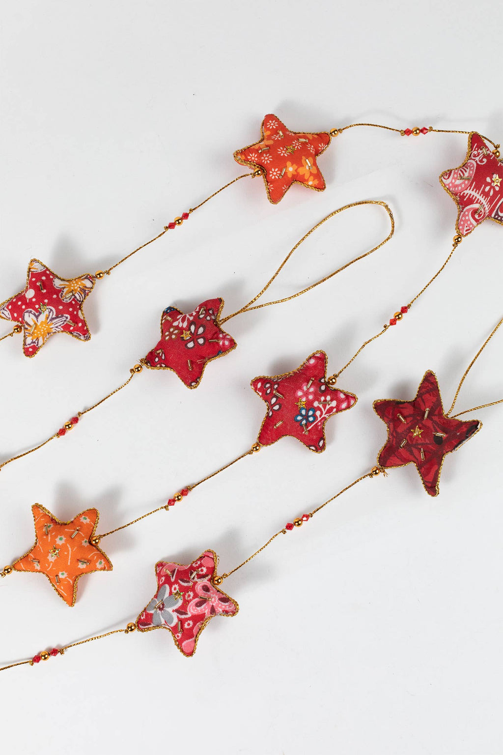 Snowy Star Garland