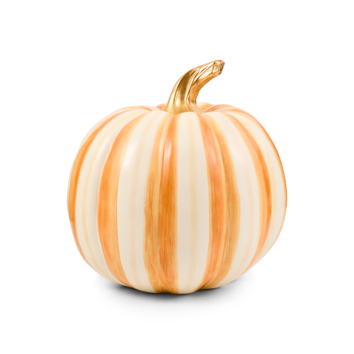 Amber Stripe Medium Pumpkin