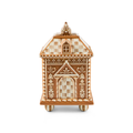Mocha Check Gingerbread Small Canister